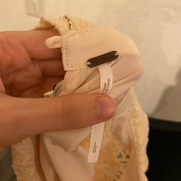 Free People creamy white Lacey top - Picture 6 of 11